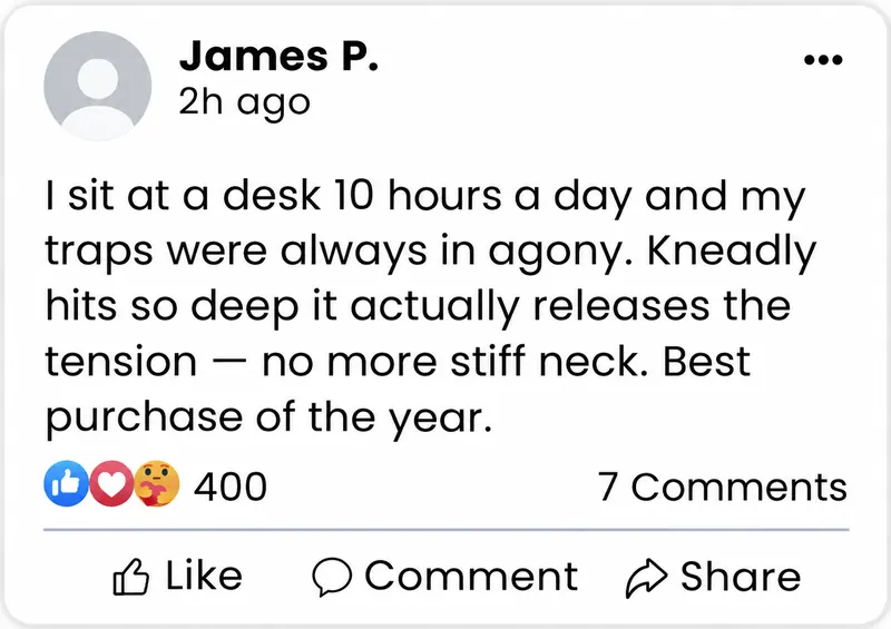 James P. customer review