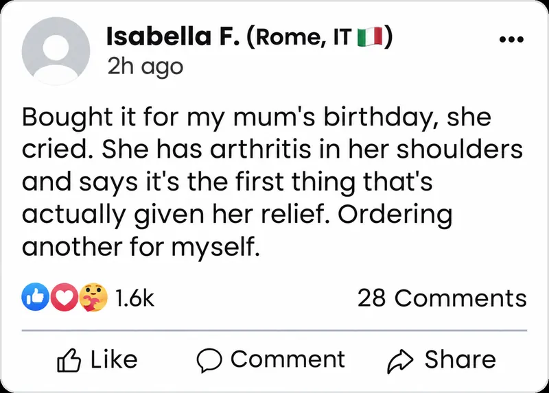 Isabella F. customer review